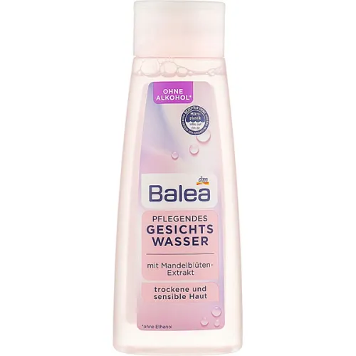 Тонік для вмивання «цвіт мигдалю» Balea Nourishing Facial Toner, 200 мл.