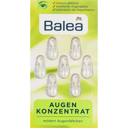 Концентрат для області навколо очей у капсулах Balea Concentrate Eyes