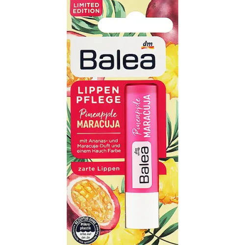 Бальзам для губ «ананас та маракуйя» Balea Pineapple & Maracuja Lip Balm, 4.8 г.
