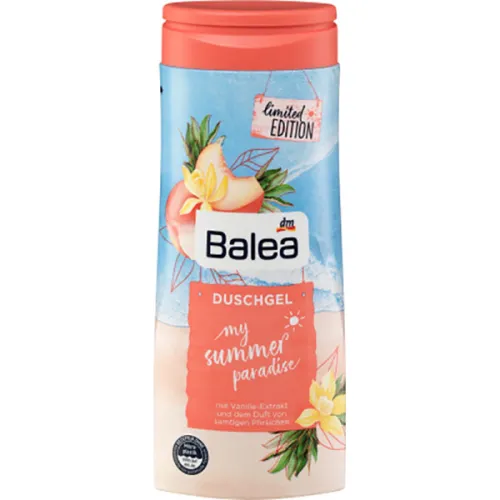 Крем-гель для душа «летний рай» Balea Shower Cream Gel My Summer Paradise, 300 мл.