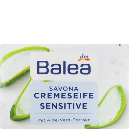 Твердое мыло «алоэ вера» Balea Soap Bar Sensitive, 150 г.