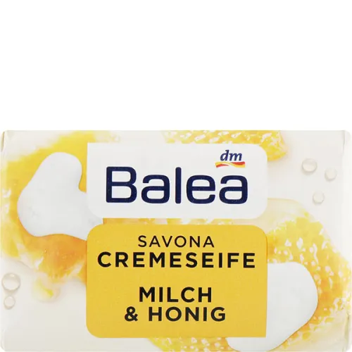Твердое мыло «молоко и мед» Balea Soap Bar Milk & Honey, 150 г.