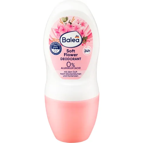 Кульковий антиперспірант для жінок «квіти» Balea Deodorant Roll On Antiperspirant Soft Flower, 50 мл.