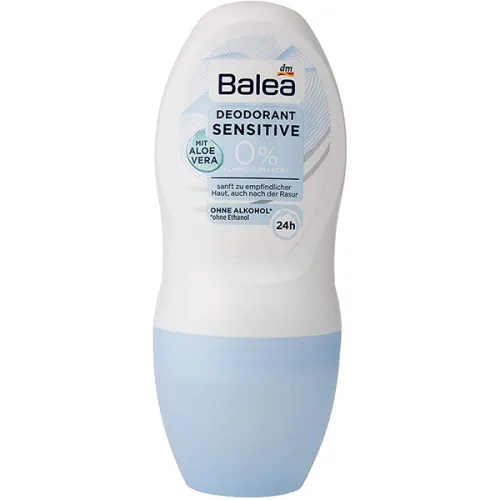 Кульковий антиперспірант для жінок «алое вера» Balea Deodorant Roll On Antiperspirant Sensitive, 50 мл.