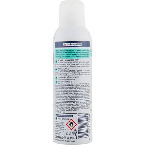 Део-спрей для жінок «захист 5в1» Balea Deo Spray Antitranspirant 5in1 Protection, 200 мл. - вигляд 2