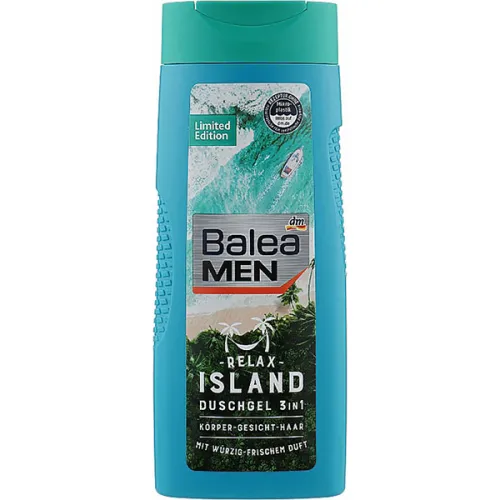 Чоловічий гель для душу «острів релаксації» Balea Men Relax Island Shower Gel, 300 мл.
