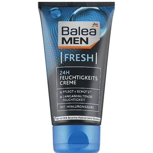 Чоловічий зволожуючий крем для обличчя Balea Men Fresh Moisturizing Cream, 75 г.