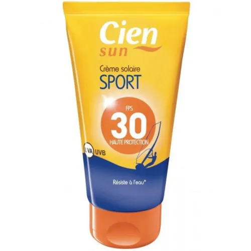 Сонцезахисний крем для активного відпочинку Cien Sun Cream Sport SPF30, 75 мл.