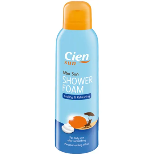 Пінка для душу після засмаги Cien Sun Bath Foam After Sun, 200 мл.