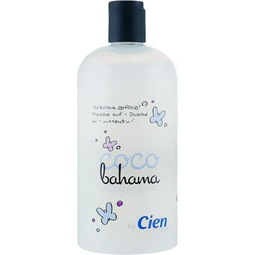 Гель-крем для душа «багамский кокос» Cien Coco Bahama Shower Cream, 500 мл.