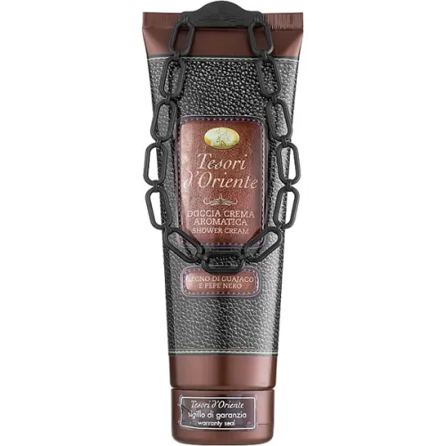 Крем-гель для душа «дерево гуахако и черный перец» Tesori d’Oriente Shower Cream Guajaco Wood & Black Pepper, 250 мл.