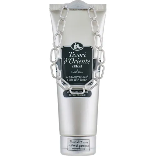 Крем-гель для душа «белый мускус» Tesori d’Oriente Shower Cream White Musk, 250 мл.