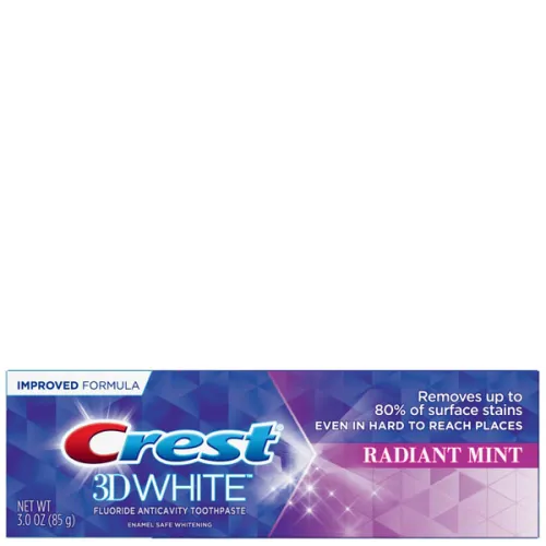 Зубная паста Crest 3D White Radiant Mint Whitening Toothpaste, 93 г. - вид 2