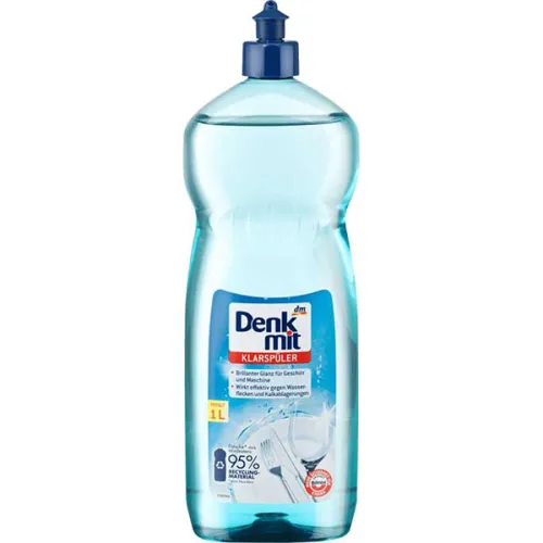 Ополаскиватель для посудомоечной машины Denkmit Clear Rinse, 1000 мл.