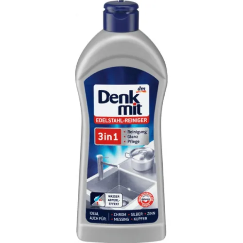 Средство для очищения нержавеющей стали Denkmit Stainless Steel Cleanser, 300 мл.