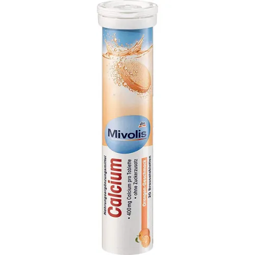 Шипучие витамины «кальций» Mivolis Effervescent Tablets Calcium