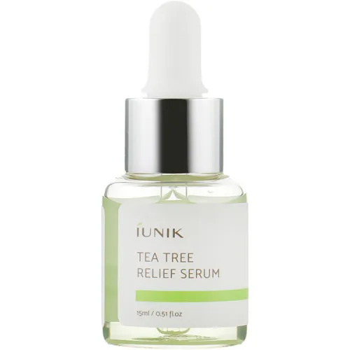 Заспокійлива сироватка для обличчя iUNIK Tea Tree Relief Serum з екстрактом чайного дерева, 50 мл.