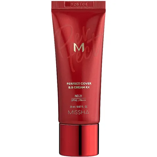 BB-крем для лица Missha M Perfect Cover BB Cream RX SPF42 PA+++, 20 мл.