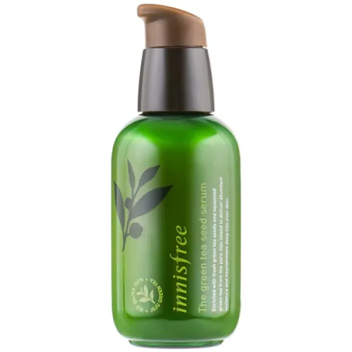 Сыворотка для лица Innisfree The Green Tea Seed Serum с семенами зеленого чая, 80 мл.