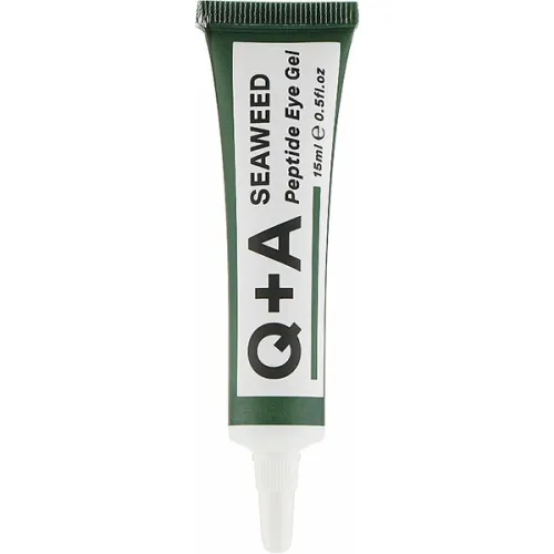Гель для зони навколо очей Q+A Seaweed Peptide Eye Gel з екстрактом морських водоростей, 15 мл.