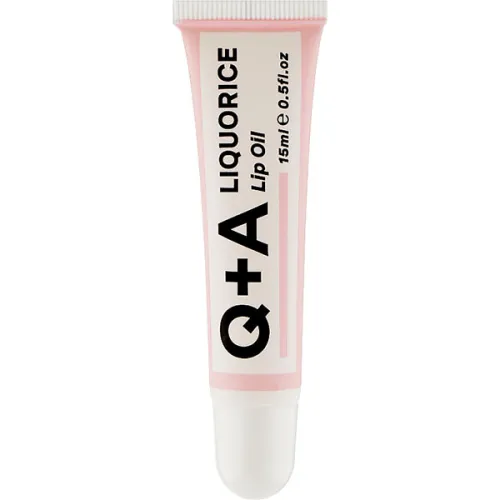 Олія для губ Q+A Liquorice Lip Oil з екстрактом солодки, 15 мл.