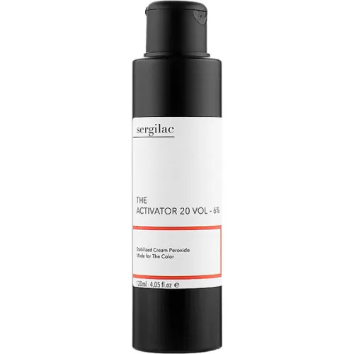 Окислювач 6% Sergilac The Activator 20Vol, 120 мл.