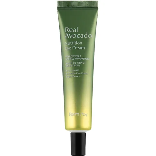 Живильний крем для повік FarmStay Real Avocado Nutrition Eye Cream з екстрактом авокадо, 40 мл.