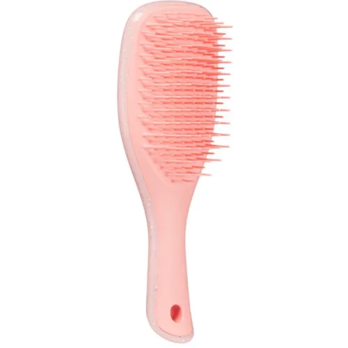 Універсальна міні щітка для волосся Tangle Teezer The Wet Detangler Mini Baby Blush Glow Frost з ручкою «помаранчева»