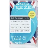 Класична професійна щітка для кучерявого волосся «блакитно-синя» Tangle Teezer Original Thick & Curly Azure Blue - вигляд 5