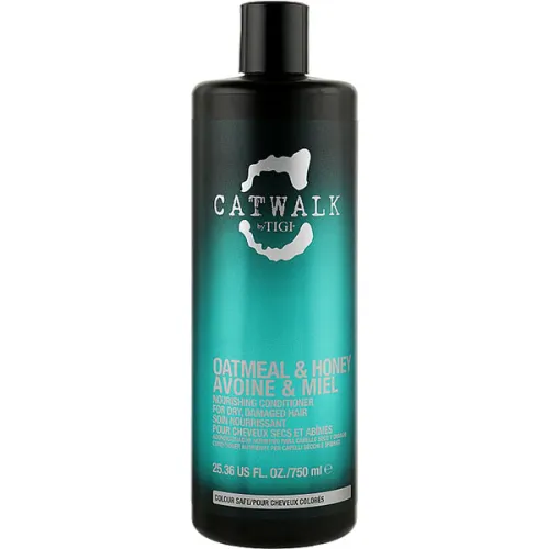 Відновлюючий кондиціонер для волосся Tigi Catwalk Oatmeal & Honey Conditioner, 750 мл.