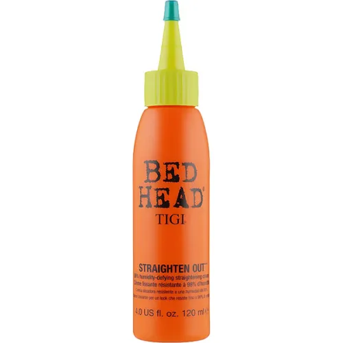 Термоактивный выпрямляющий крем для волос Tigi Bed Head Straighten Out Straightening Cream, 120 мл.