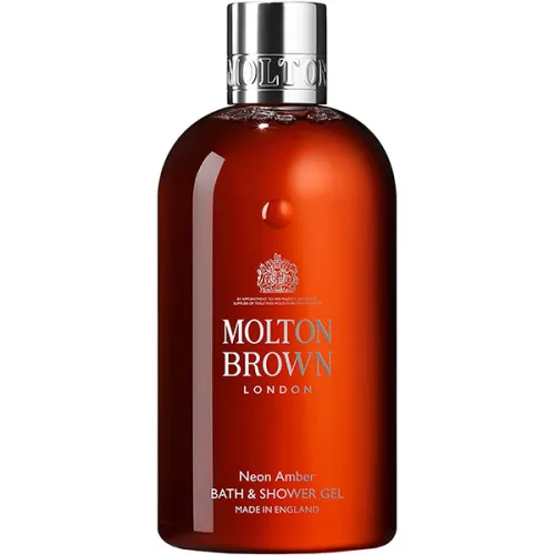 Гель для ванны и душа «мандарин, бобы тонка и теплая амбра» Molton Brown Neon Amber Bath & Shower Gel, 300 мл.