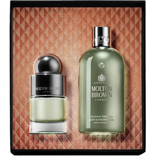 Подарунковий набір «герань та нефертум» Molton Brown Geranium Nefertum Fragrance Gift Set