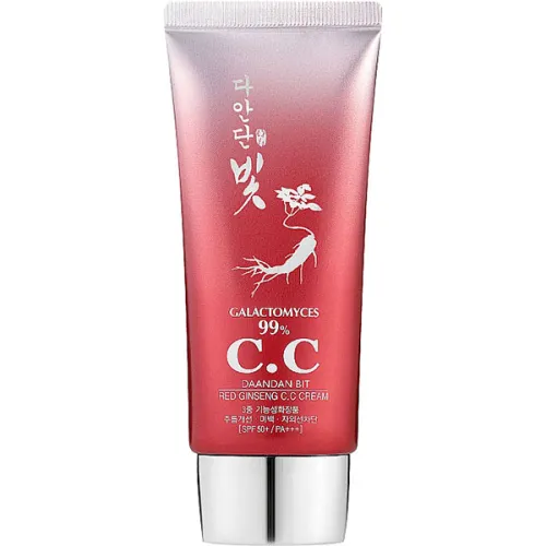 CC крем для обличчя Daandan Bit Red Ginseng CC Cream із екстрактом червоного женьшеню, 50 мл.