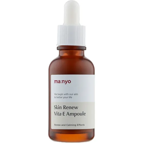 Обновляющая сыворотка для лица Manyo Skin Renew Vita E Ampoule с витамином Е, 30 мл.
