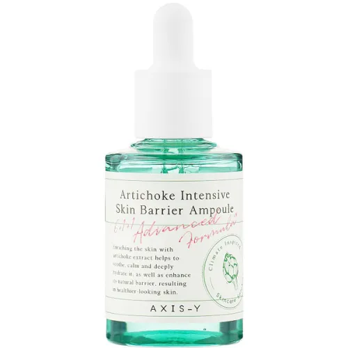 Успокаивающая и увлажняющая ампульная сыворотка для лица Axis-Y Artichoke Intensive Skin Barrier Ampoule, 30 мл.