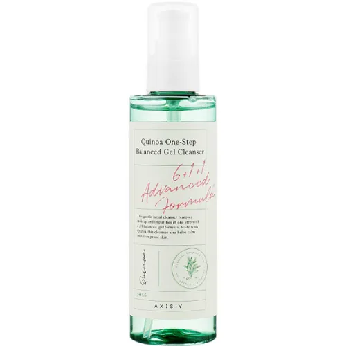 Ніжний балансуючий гель для вмивання Axis-Y Quinoa One-Step Balanced Gel Cleanser, 180 мл.
