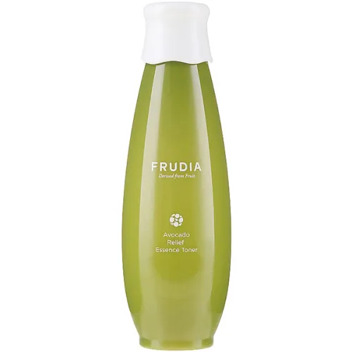 Відновлююча есенція-тонер для обличчя Frudia Relief Avocado Essence Toner з екстрактом авокадо, 195 мл.