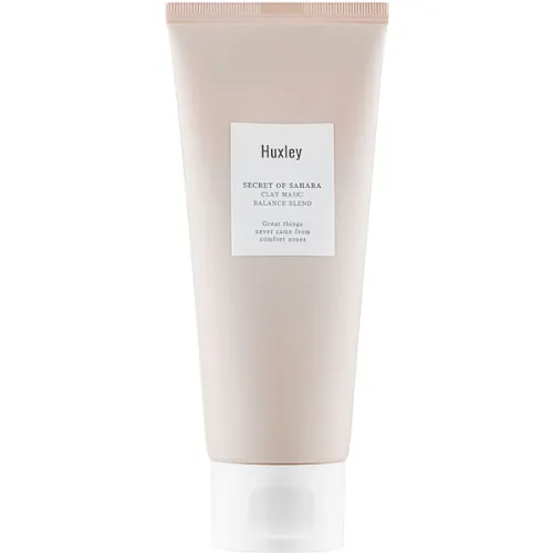 Очищающая маска для лица Huxley Clay Mask Balance Blend на основе трех видов глины и грязи мертвого моря, 30 мл.