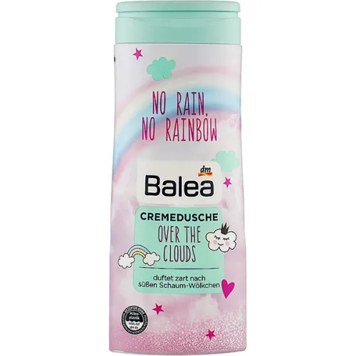 Крем-гель для душа «нет дождя, нет радуги» Balea Shower Cream Gel No Rain No Rainbow, 300 мл.