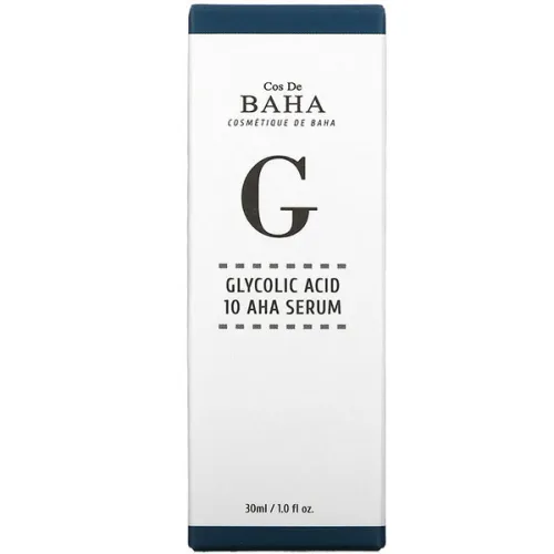 Сыворотка для лица c гликолевой кислотой Cos De Baha G Glycolic Acid 10 AHA Serum, 30 мл. - вид 2