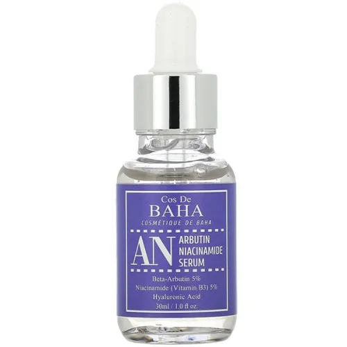 Сироватка для обличчя проти пігментації Cos De Baha AN Arbutin Niacinamide Serum з арбутином та ніацинамідом, 30 мл.