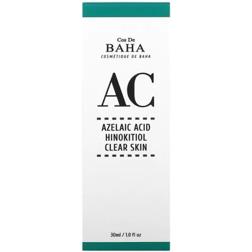 Сыворотка для лица Cos De Baha AC Azelaic Acid Hinokitiol Clear Skin Serum, 30 мл. - вид 2
