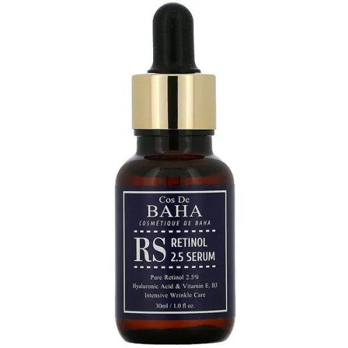 Омолоджуюча сироватка для обличчя Cos De Baha RS Retinol 2.5 Serum з ретинолом, 30 мл.