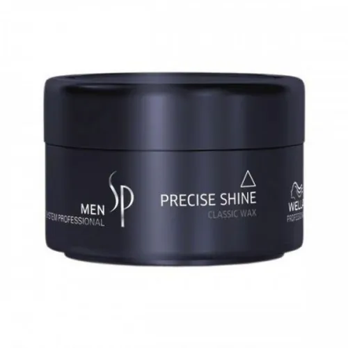 Віск для укладання та блиску волосся сильної фіксації Wella SP Men Precise Shine, 75 мл.
