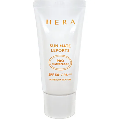 Водостойкий солнцезащитный крем для лица Hera Sun Mate Leports Pro Waterproof SPF50+ PA+++, 30 мл.