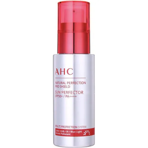 Солнцезащитная сыворотка для лица AHC Natural Perfection Pro Shield Sun Perfector SPF50 + PA ++++, 55 мл.