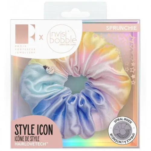 Резинка-браслет для волосся «райдужна» Invisibobble Sprunchie Fade Into Fab