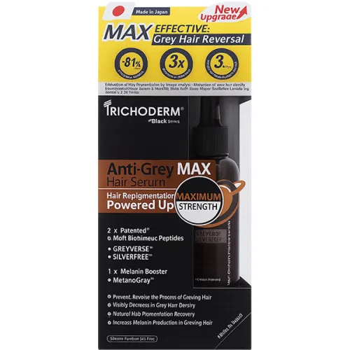 Сироватка-спрей проти сивини Trichoderm Anti-Grey Hair Treatment Serum, 60 мл.
