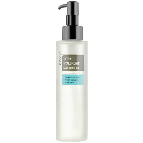Увлажняющее гидрофильное масло для лица Coxir Ultra Hyaluronic Cleansing Oil с гиалуроновой кислотой, 150 мл.